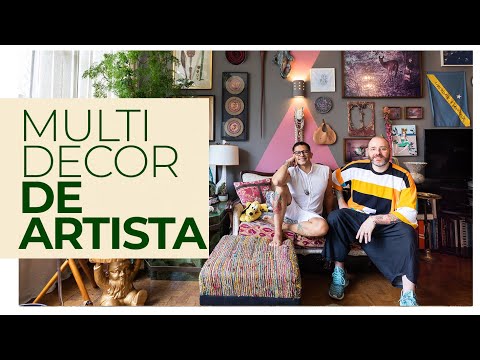 DECOR MAXIMALISTA DE ARTISTA  - ESTE APÊ É UM ESCÂNDALO COM ÓTIMAS DICAS PRÁTICAS NA DECORAÇÃO