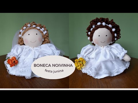 Here comes the bride: Little bride doll