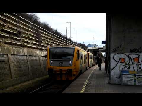 ČD 814/914.115 na vlacích Os 6043 a Os 6048