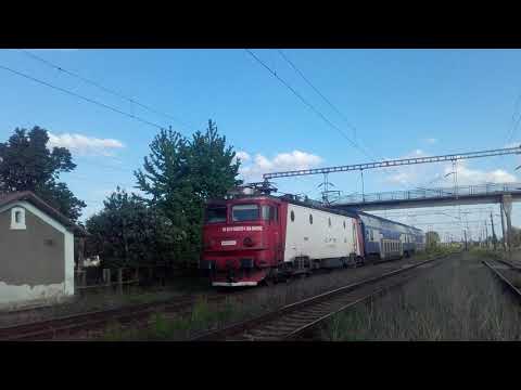 Trenul R 5413 oprire in gara Dolhasca