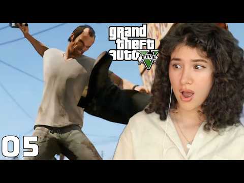 MEETING TREVOR AND I'M TERRIFIED! | GTA V  Part 5