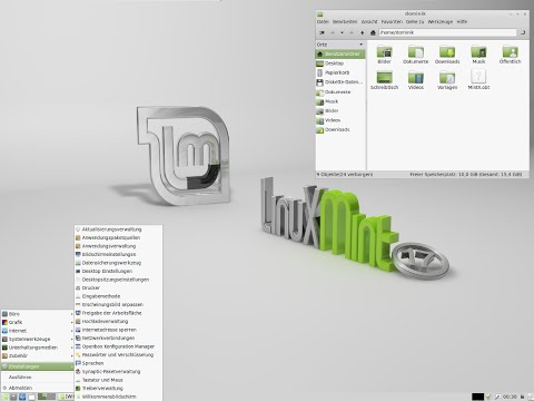 Linux Mint 17 LXDE - Eine Mint mit schlanker, schneller Oberfläche