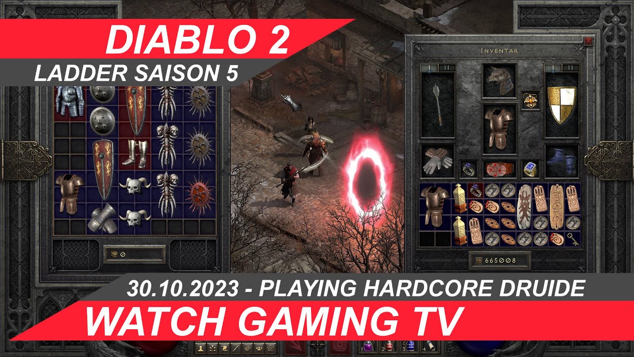 #diablo2resurrected Druide Ladder Saison5 Hardcore PART20 #GAMEPLAYS #DEUTSCH