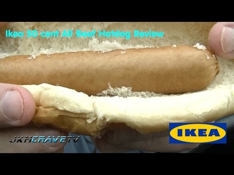 Ikea 50 cent All Beef Hotdog Review # 109