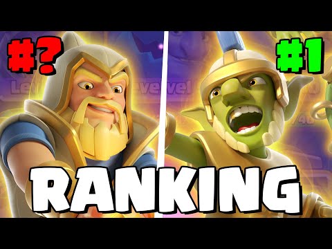 Ranking ALL 7 Heroes from WORST to BEST!