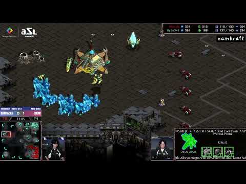 🔥ASL S20 Semifinal 1 Set 2 Barracks vs Snow TvP @ Pole Star | Starcraft Commentary