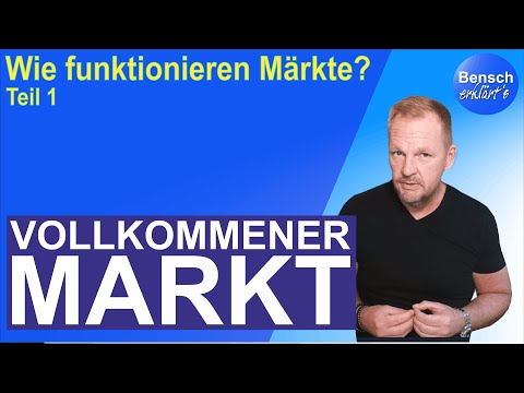 Price formation in the market model (Part 1): The conditions of the perfect market