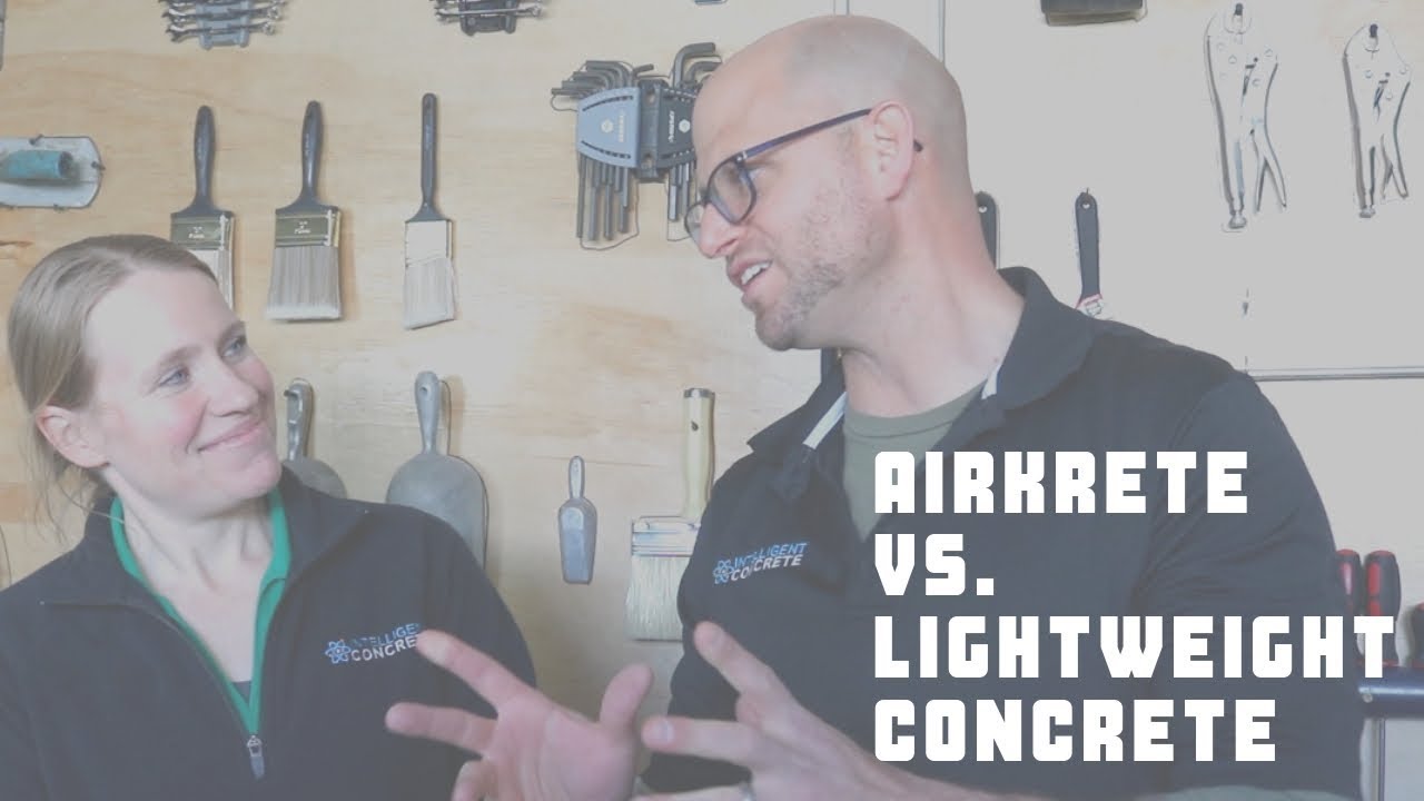 Airkrete vs. Lightweight Concrete - Vlog #268