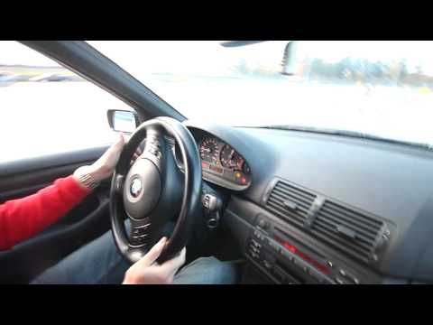 BMW E46 320d Drifting