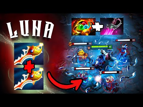 x2 Rapiers + Khanda Luna with Apex Tier 5 Item - Insane Damage 32Kills Dota 2