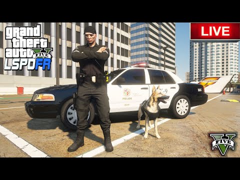 GTA 5 LSPDFR - Los Angeles Police Department - K-9 Unit (NVE)