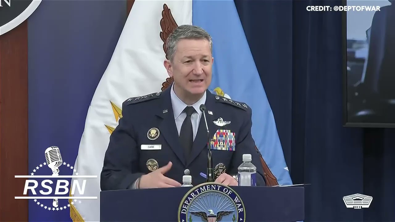 FULL EVENT: Secretary Hegseth and Chairman Caine Detail Iran Ceasefire at Briefing - 05/05/26