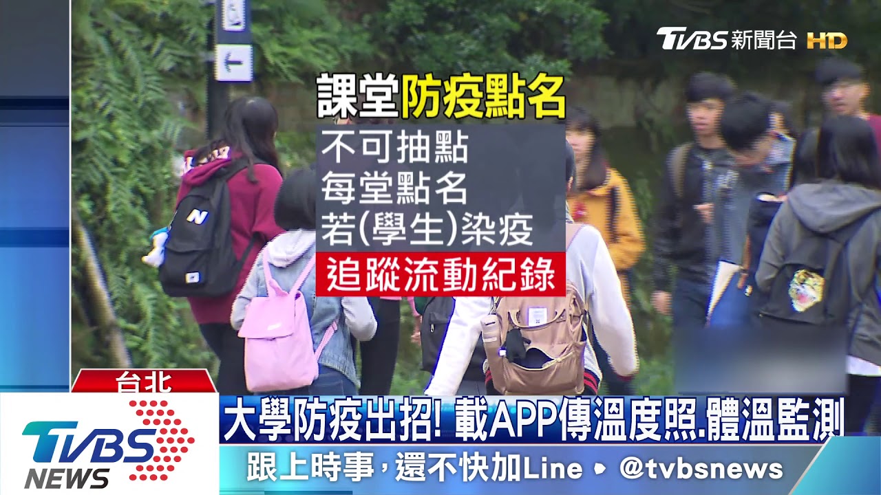 大學防疫出招！　載APP傳溫度照、體溫監測