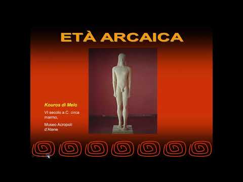 SCULTURA GRECA   Età arcaica e Stile severo