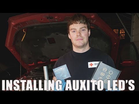 Auxito H7 LED headlight bulb install 2007 Mercury Milan (HOW TO)