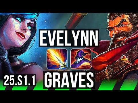 EVELYNN vs GRAVES (JGL) | JP Challenger | 25.S1.1