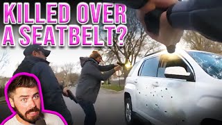 Black Man Shot 96 TIMES Over Seatbelt Violation?! - Dexter Reed