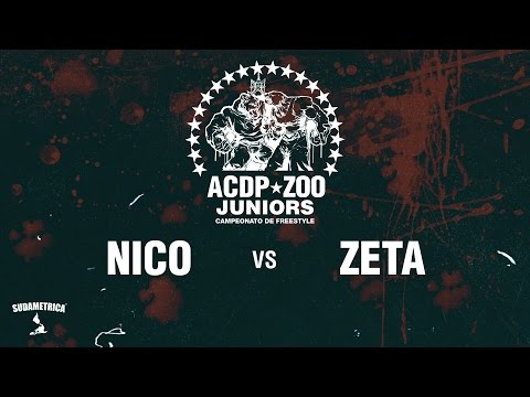 ★ ACDPZoo Juniors (FORMOSA) ★ NICO vs ZETA // Final