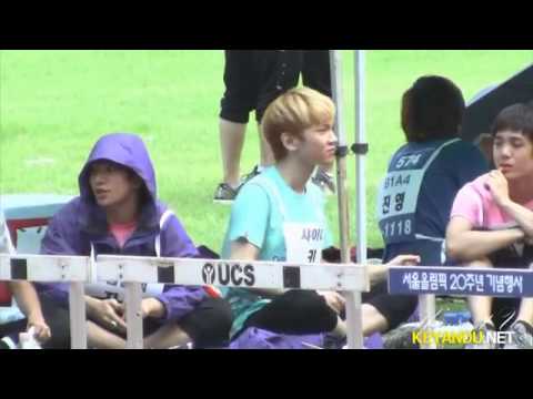 Key Dancing To MissA & MBLAQ & Teen Top's song