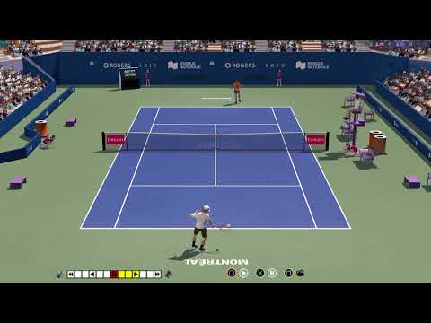 Nadal Vs Brooksby -  Crazy Signature - Cincinnati Full Ace Tennis Simulator
