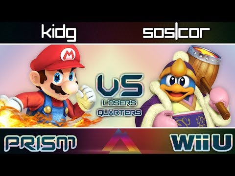 PRISM 131 - KidG (Mario) vs. SOS | Cor (King Dedede) - Losers Quarters - Smash Wii U
