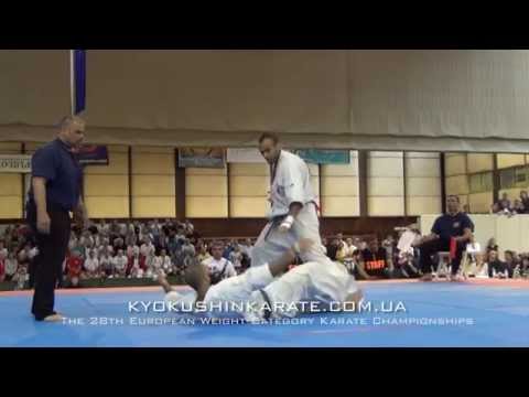 Alejandro Navarro was knocked by Djema Belkhodja (Kyokushin KO)