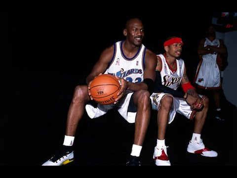 Michael Jordan & Allen Iverson AllStar Game 2003 Highlights They Were Going Crazy!!! Game Winner!!