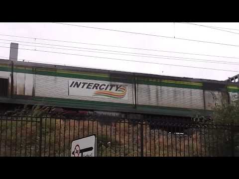 Irish Rail class 201 (227) + Enterprise (9003) - West Road, Dublin.
