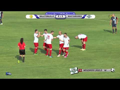 BALATONLELLE SE - MAGYAREGRES SZ.E.  3 - 1 (1 - 1)