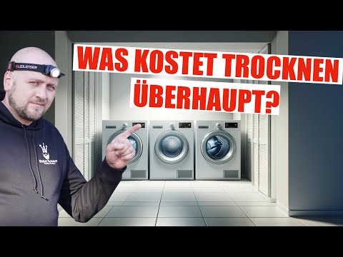 Wie viel Strom verbraucht ein Wäschetrockner ? 💰 Und was kostet eine Ladung trocknen ?