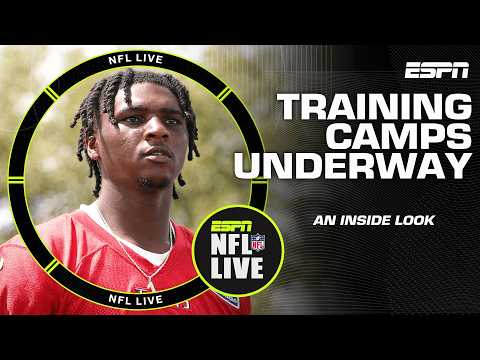 The INSIDE LOOK into training camps around the league 🏈 | NFL Live