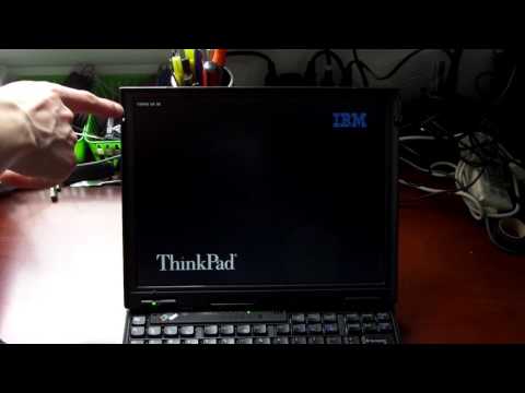 IBM Thinkpad 600X - Startup and Overview