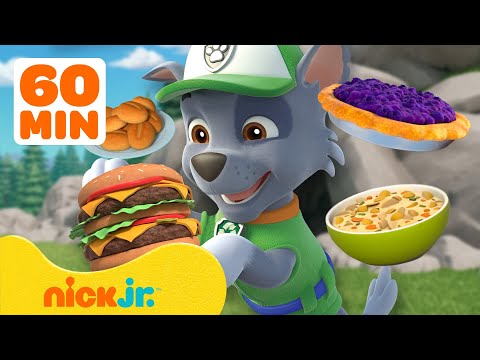 Capa de Patrulha Canina | As Aventuras e Resgates Mais DELICIOSOS da Patrulha Canina! 🍔🥧 | Nick Jr.