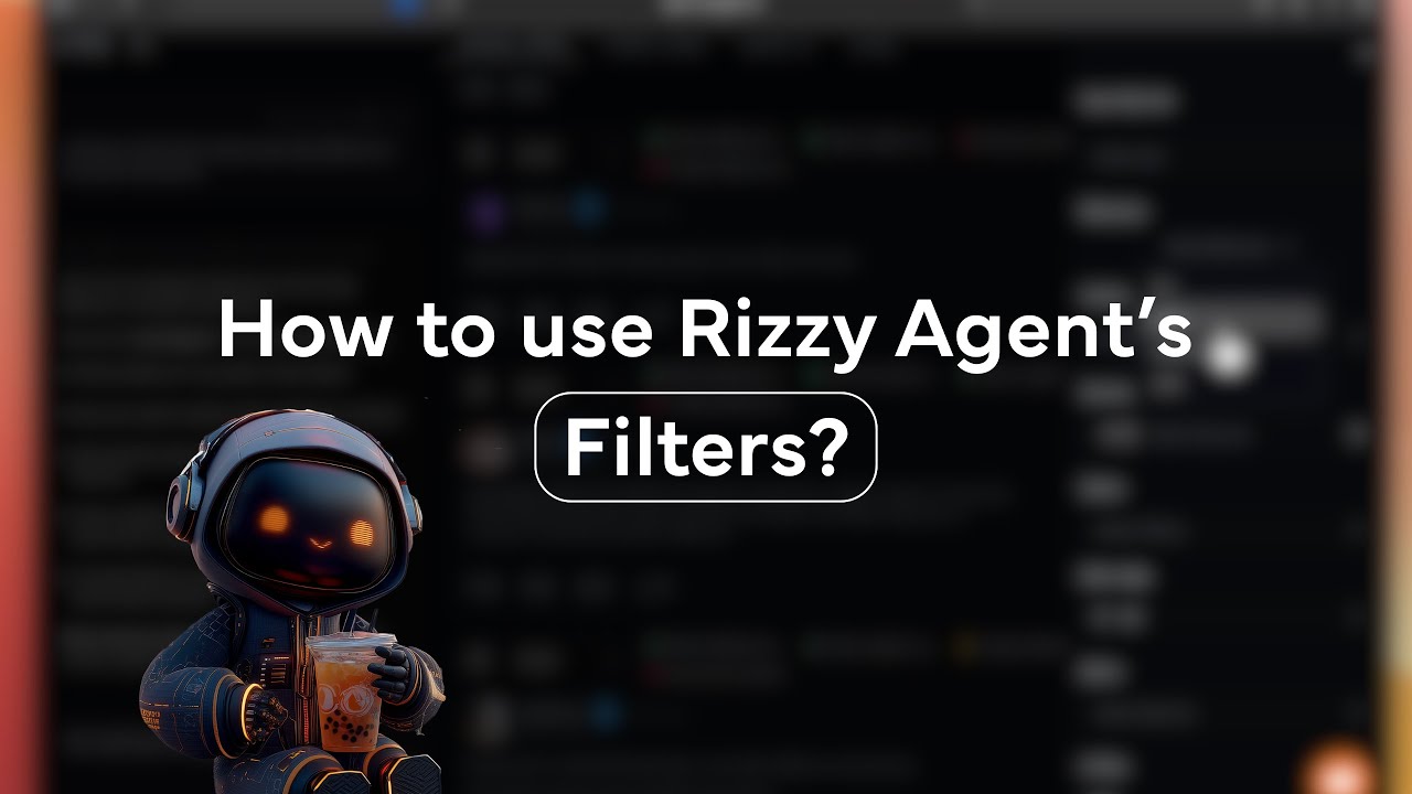 Find Signal Fast | Master Filters in Rizzy Agent