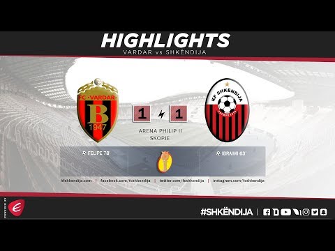 HIGHLIGHTS | Vardar vs Shkëndija 1-1 | CUP quarter finals 1st LEG