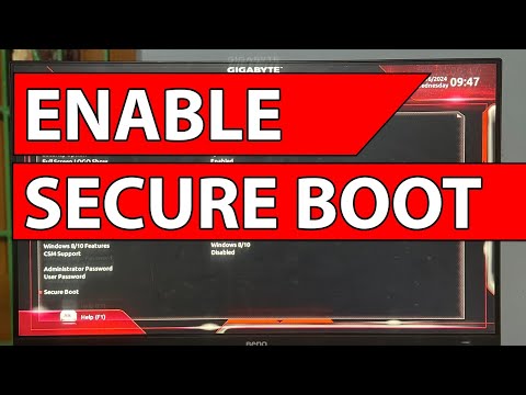 How To Enable Secure Boot in Windows 11 on Gigabyte Motherboards