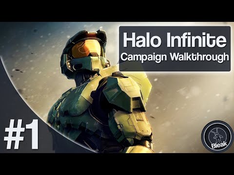 MASTER CHIEF AWAKENS - Halo Infinite Campaign Gameplay Walkthrough Part 1