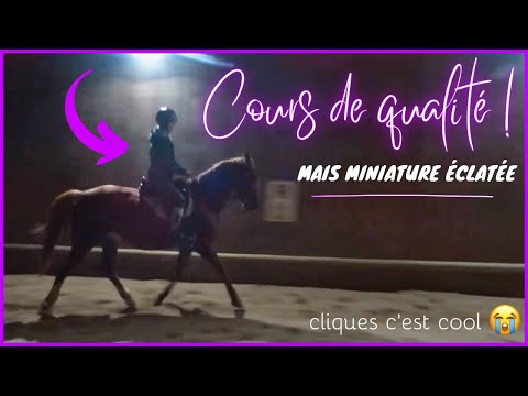 [COURS] DRESSAGE, ça progresse ! 😜 22/10/21 - CS'o Landreau