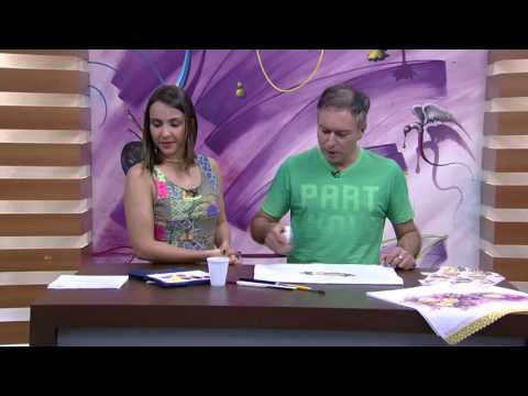 Mulher.com - 08/10/2015 - Pintura adesivada - Luis Moreira PT1