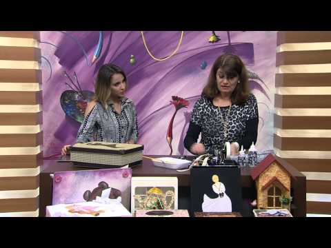 09/09/2013 Mulher.com . Iris Folding - Márcia Pusandze -  (Bloco 2/2)