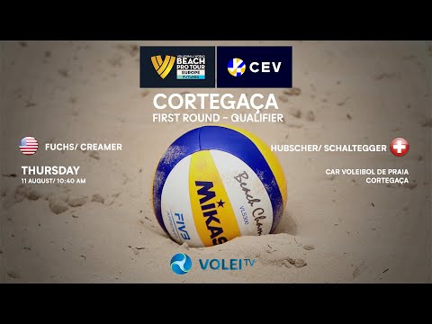 Fuchs/Creamer (USA) vs Hübscher/Schaltegger (SUI) - Beach Pro Tour Cortegaça