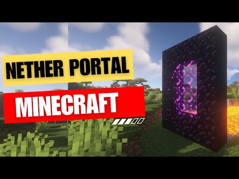 How To Make Nether Portals In Minecraft