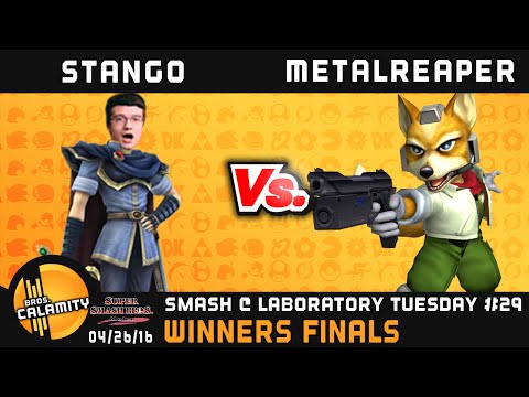 S@LT #29 | Stango (Marth) vs Metal Reaper (Fox, Falcon) - Winners Finals - SSBM