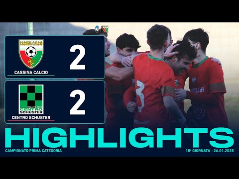 Cassina Calcio - Centro Schuster 2-2 | Gol & Highlights | Prima Categoria 2024/25