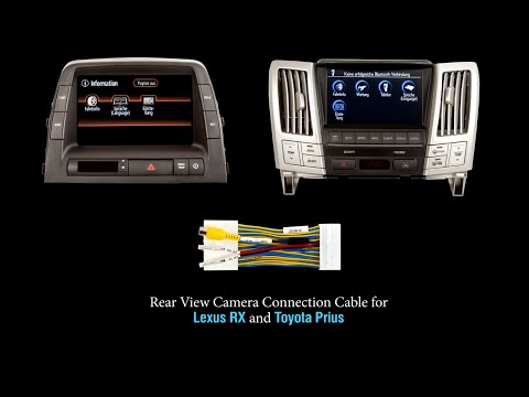 Camera Connection Cable for Toyota Prius / Lexus RX with Multifunctional MFD GEN5 Display Preview 8
