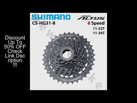Shimano 8 Speed Cassette CS-HG31-8 Flywheel Cassette Sprocket CS-HG31 8S 8V 11-32T 11-34T Mountain B