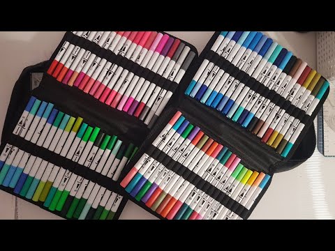 Présentation des feutres OHUHU et coloriage mystère