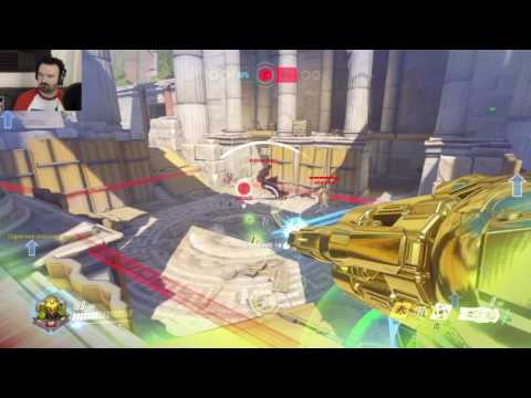 Overwatch Orisa Online MP co-op pt11 - The Great Greek Offensive