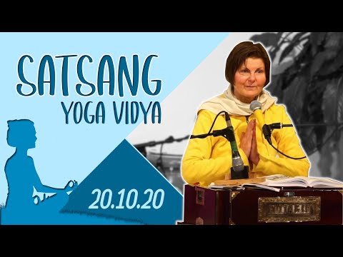 Satsang + Meditation + Mantrasingen + Arati mit Shaktipriya - Yoga Vidya live 07.00 Uhr - 20.10.2020