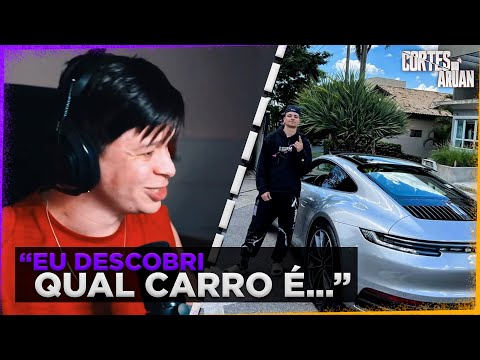 ARUAN REAGE AO NOVO CARRO DO CORINGA + QUANTO CUSTA O SETUP DELE? - Cortes do Aruan